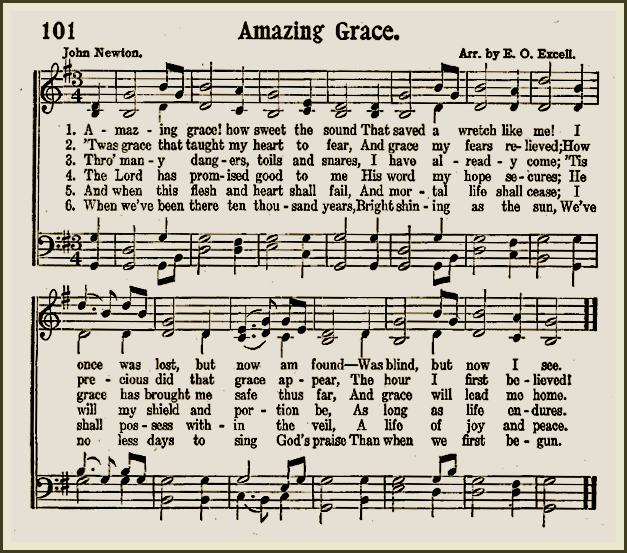 Amazing Grace sheet music