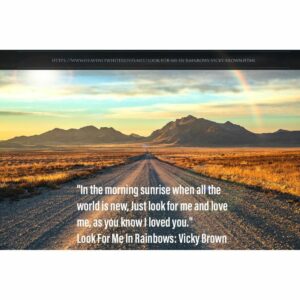 Look For Me In Rainbows by Vicky Brown