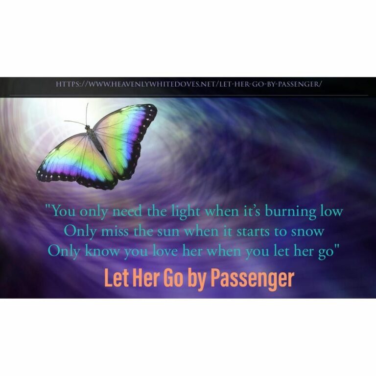 Let Her Go by Passenger