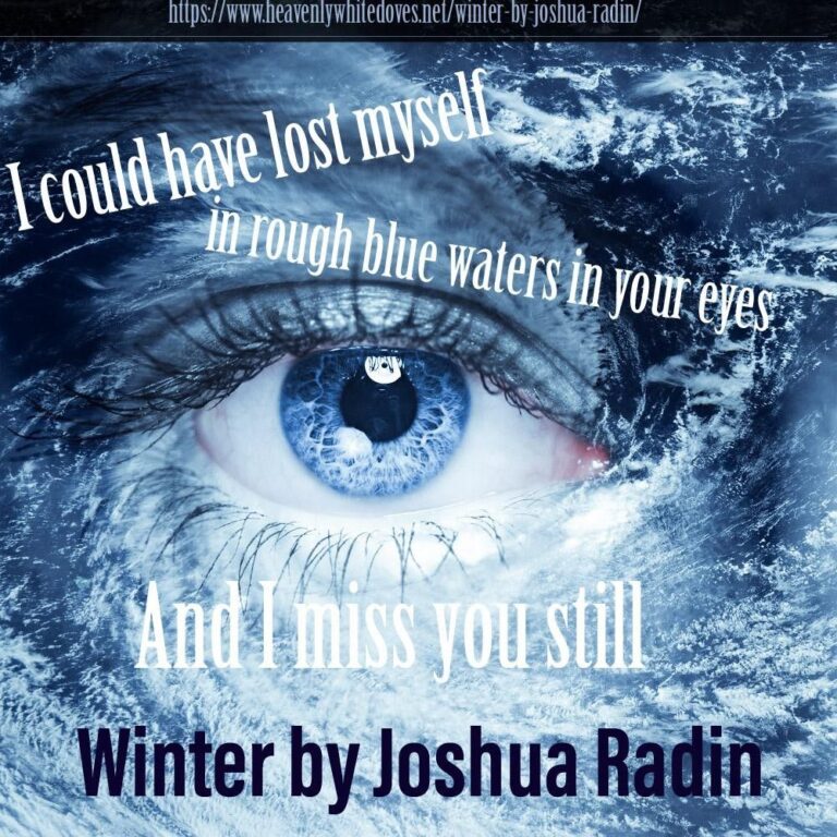 Winter by Joshua Radin